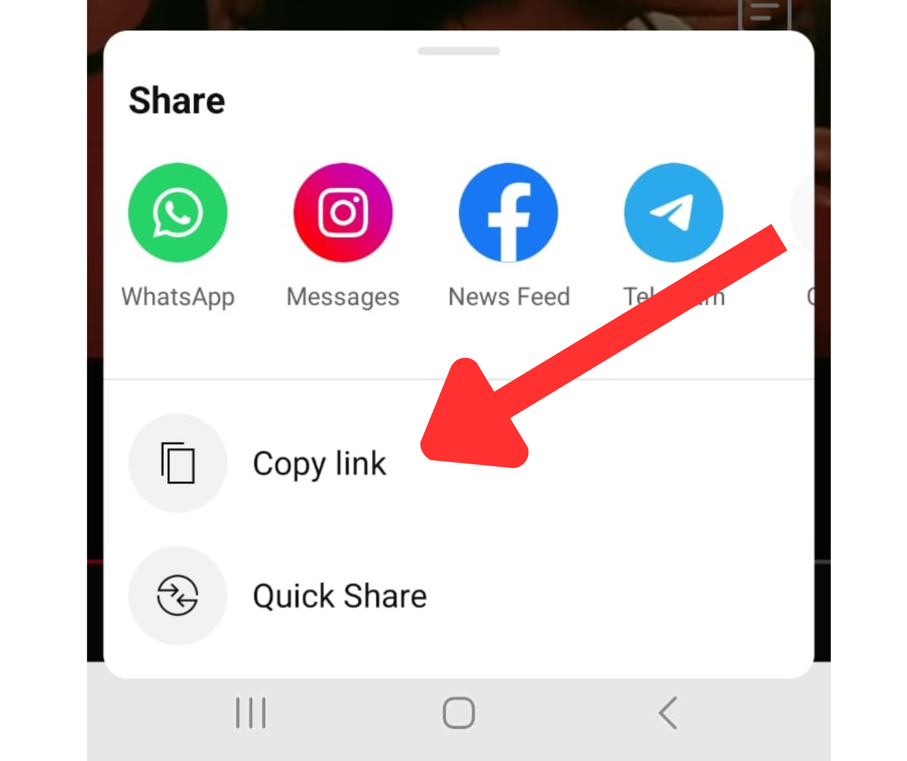 youtube copy link